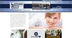 Desktop Screenshot of lathamdentalgroup.com